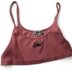I.AM.GIA Dusty Rose Crop Top